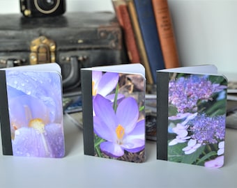 Spring Garden Mini Notebooks - Perfectly Purple Mini Composition Books