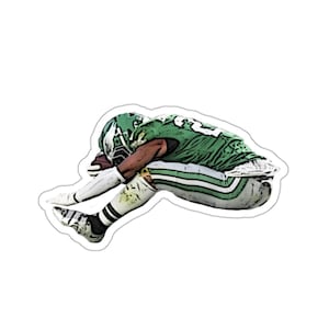 Saquon Barkley Reverse Hurdle Aufkleber, Philadelphia Eagles Kiss-Cut Aufkleber, Adler Fan Geschenk, Adler Aufkleber, verschiedene Größen
