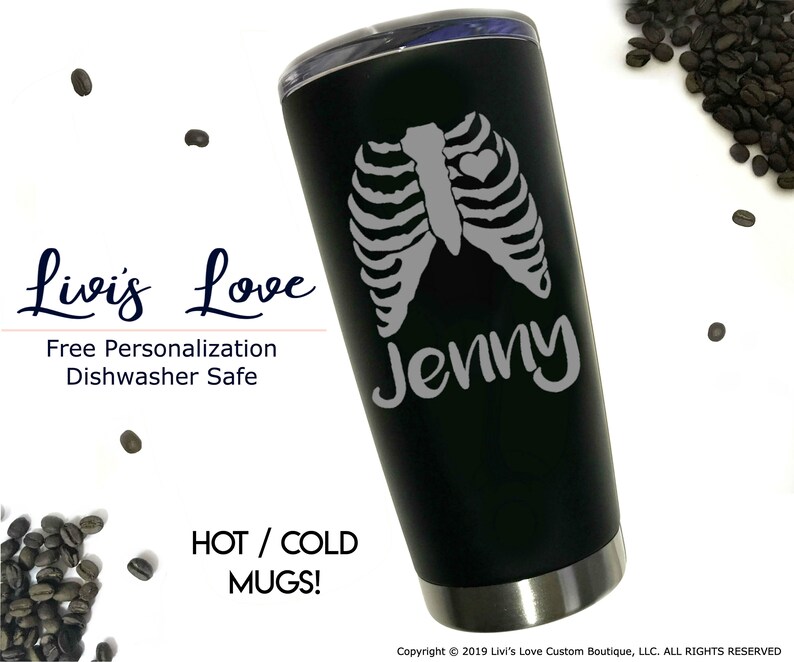 Radiologist Gift Radiology Tech Rad Tech Travel Mug X Ray Etsy