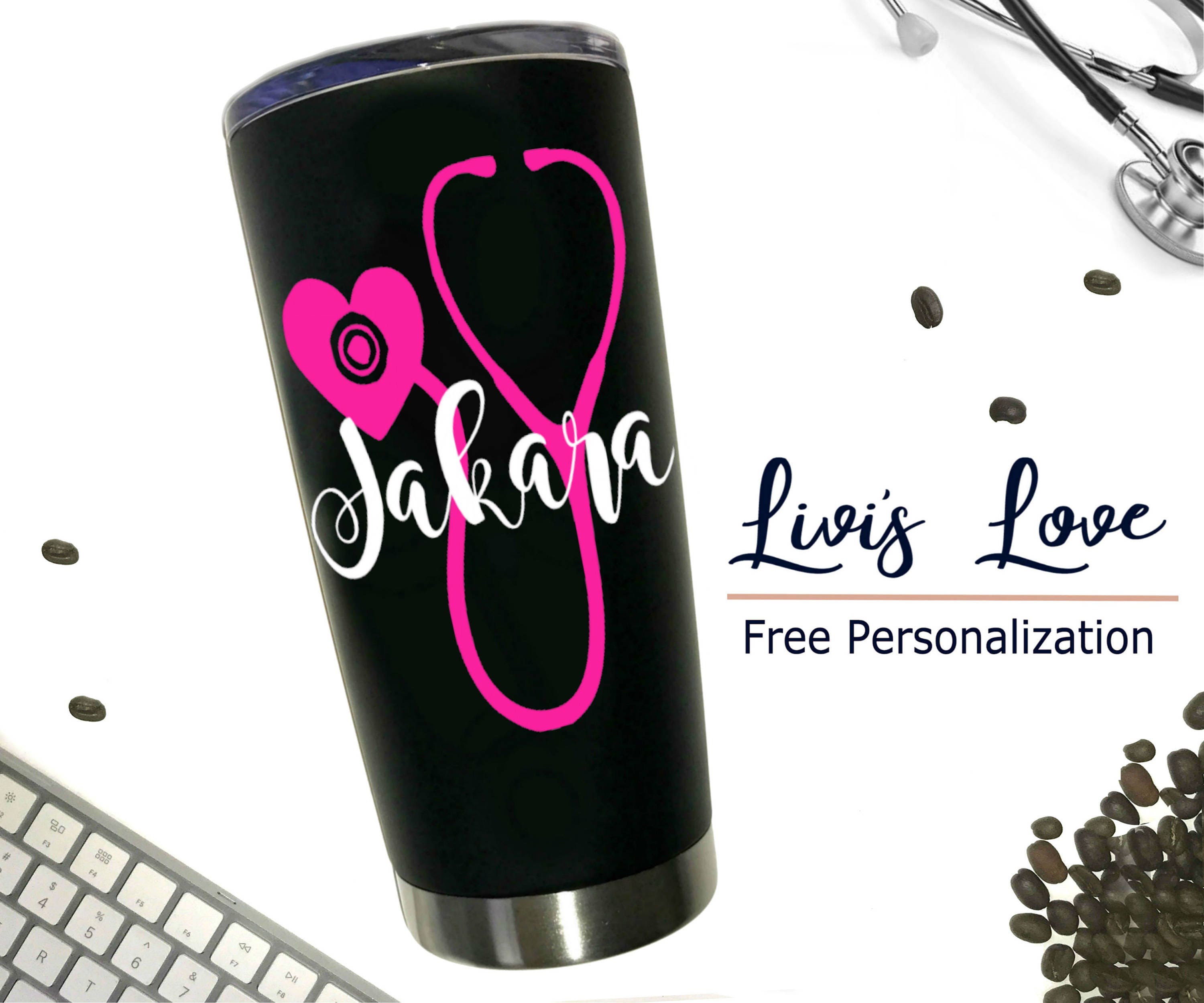 Personalized Nurse Mug Nurse Travel Mug Gift for Nurse Etsy