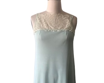 chemise de nuit vintage des années 1960, chemise de nuit courte, lingerie vintage, vêtements de nuit