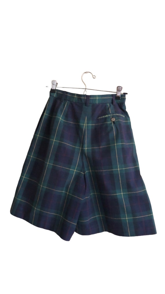 Brooks Brothers Green Tartan Plaid, Shorts preppy… - image 5