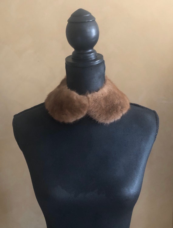 Fur Collar ~ Mink Collar - 1950's Vintage Collar