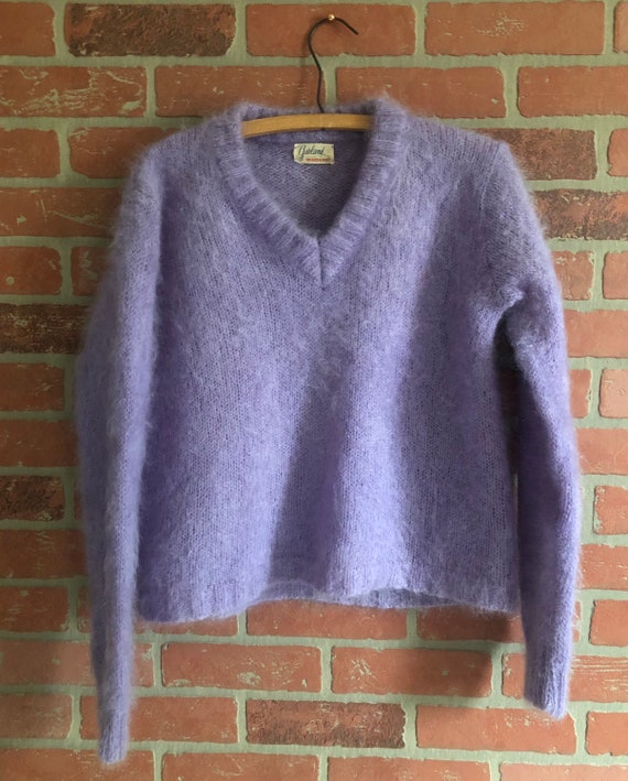 Vintage 50’s Mohair Sweater in Lavender