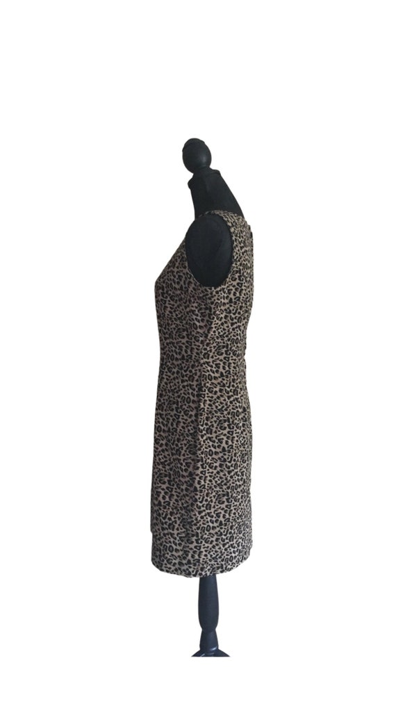 Vintage 80’s Leopard Print Dress - image 3