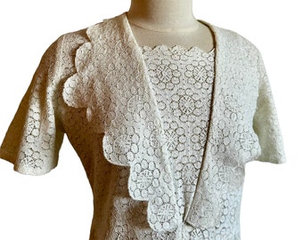 Vintage white lace dress 1930’s era