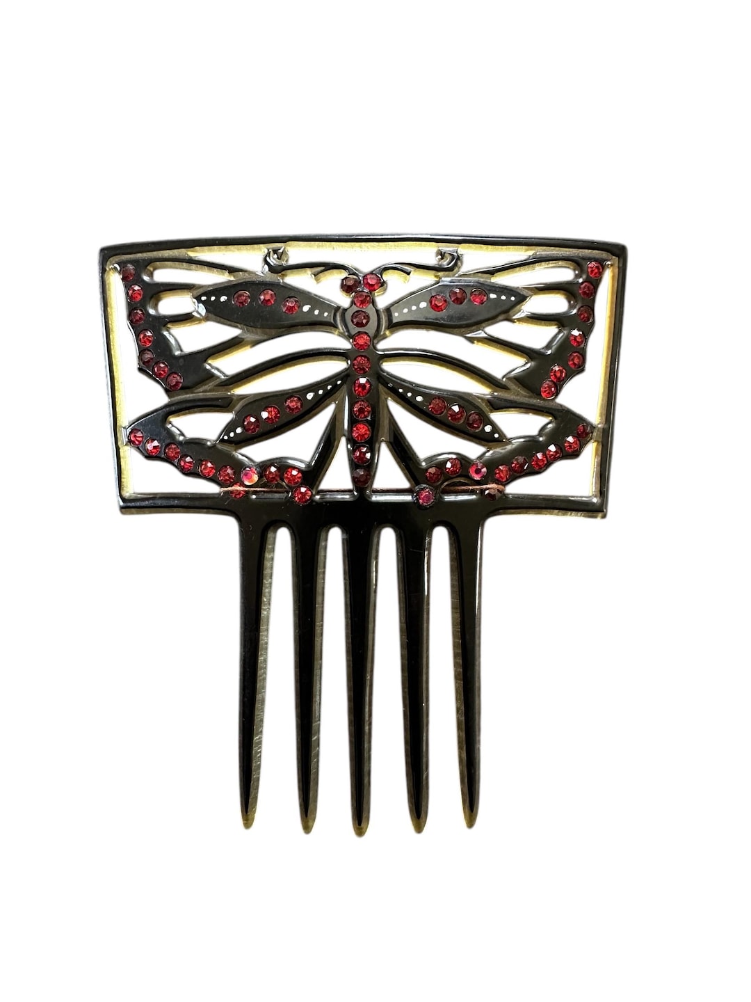 Vintage Art Deco 1920’s Hair Comb, Butterfly, Hair Accessories - Etsy