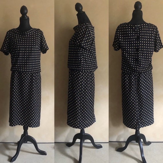 Vintage 1960’s Classic Polka Dot Dress