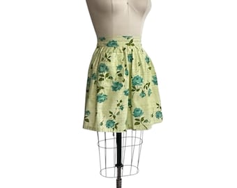 1950s Vintage Green Full Apron - Etsy UK