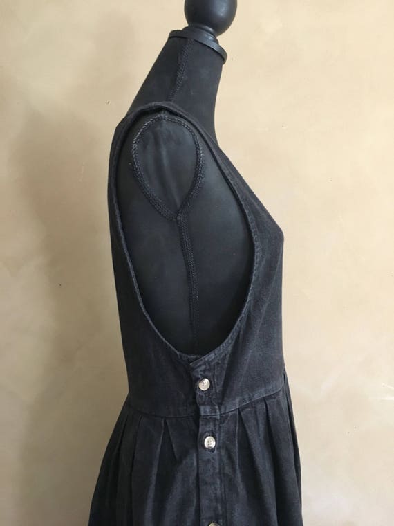 black denim jumper