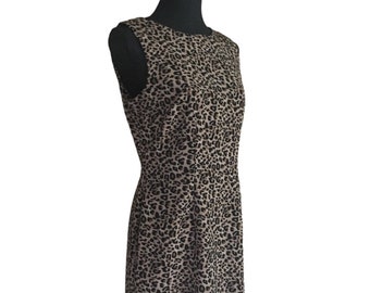 Vintage 80’s Leopard Print Dress