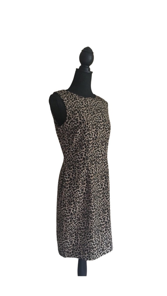 Vintage 80’s Leopard Print Dress - image 1