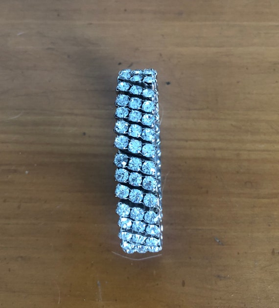 Vintage 1950’s Rhinestone Bracelet - image 3