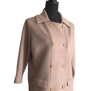 Vintage camel color blazer, jacket,wool mohair , Glasgow label, fall jacket