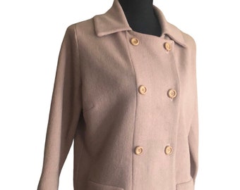 Vintage camel color blazer, jacket,wool mohair , Glasgow label