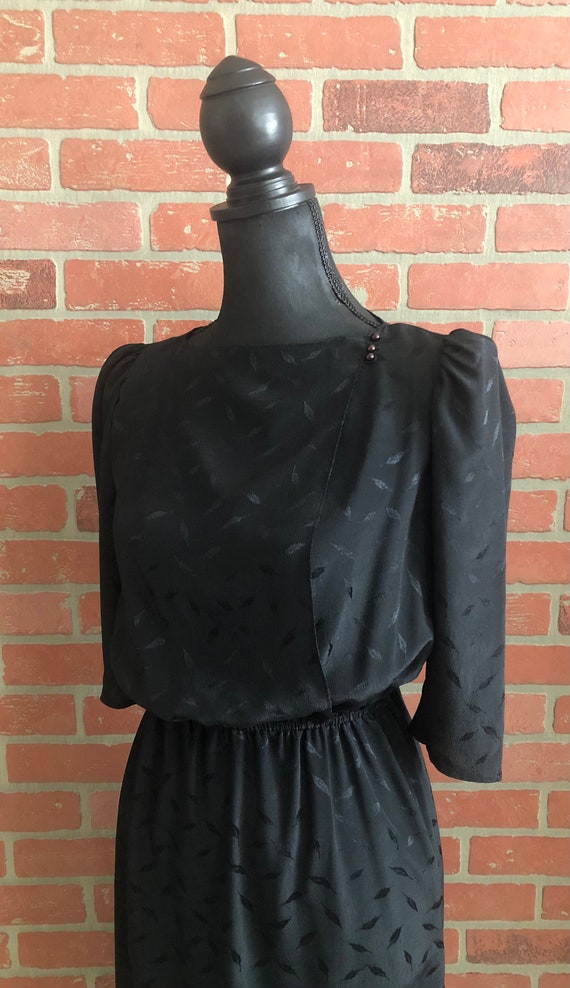 Vintage Black Dress 1980’s