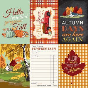 Carta Bella FALL BREAK Collection Kit 12 x 12 Echo Park image 6
