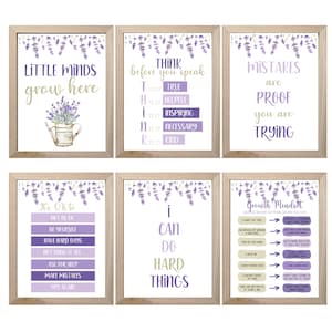 14 Educational posters full set of 14, the complete set.  Homeschool learning, Montessori Classroom Décor, Toddler Playroom Wall Art