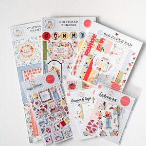 Carta Bella SUMMER Collection Set of 6 Items