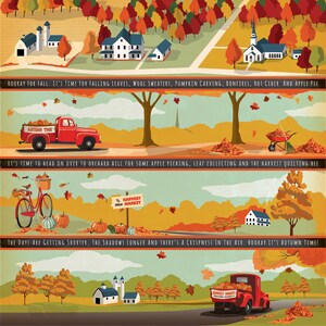 Carta Bella FALL BREAK Collection Kit 12 x 12 Echo Park image 8