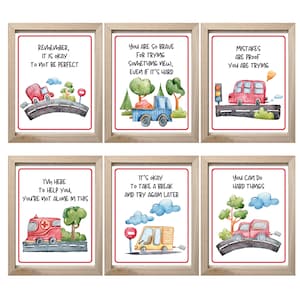 Child Affirmation posters set of 6, Home Decorating, Child's Room, Homeschool learning, Montessori Classroom Décor, Playroom Wall Art