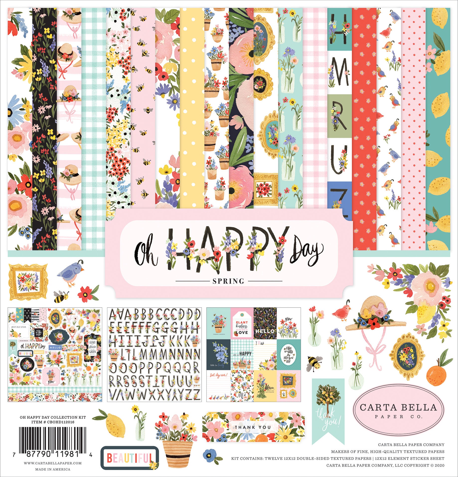 Ya disponible Happy Crafting de Carta Bella