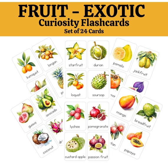 List Of Exotic Fruits And Vegetables
