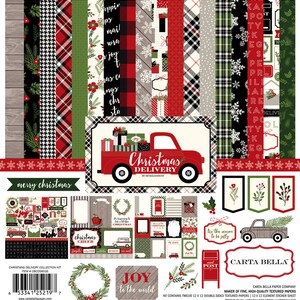 Carta Bella Christmas Delivery Collection Kit 12 x 12