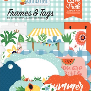 Echo Park Ephemera SUMMERTIME