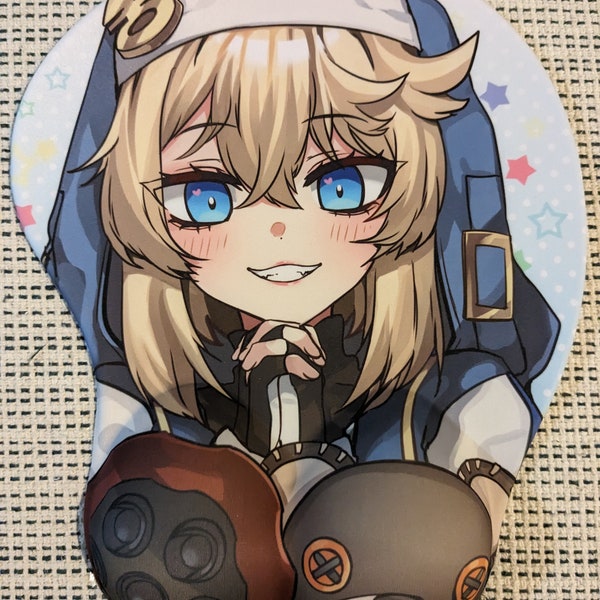 Guilty Gear Strive 3D Oppai Ergonomic Mouse Pad