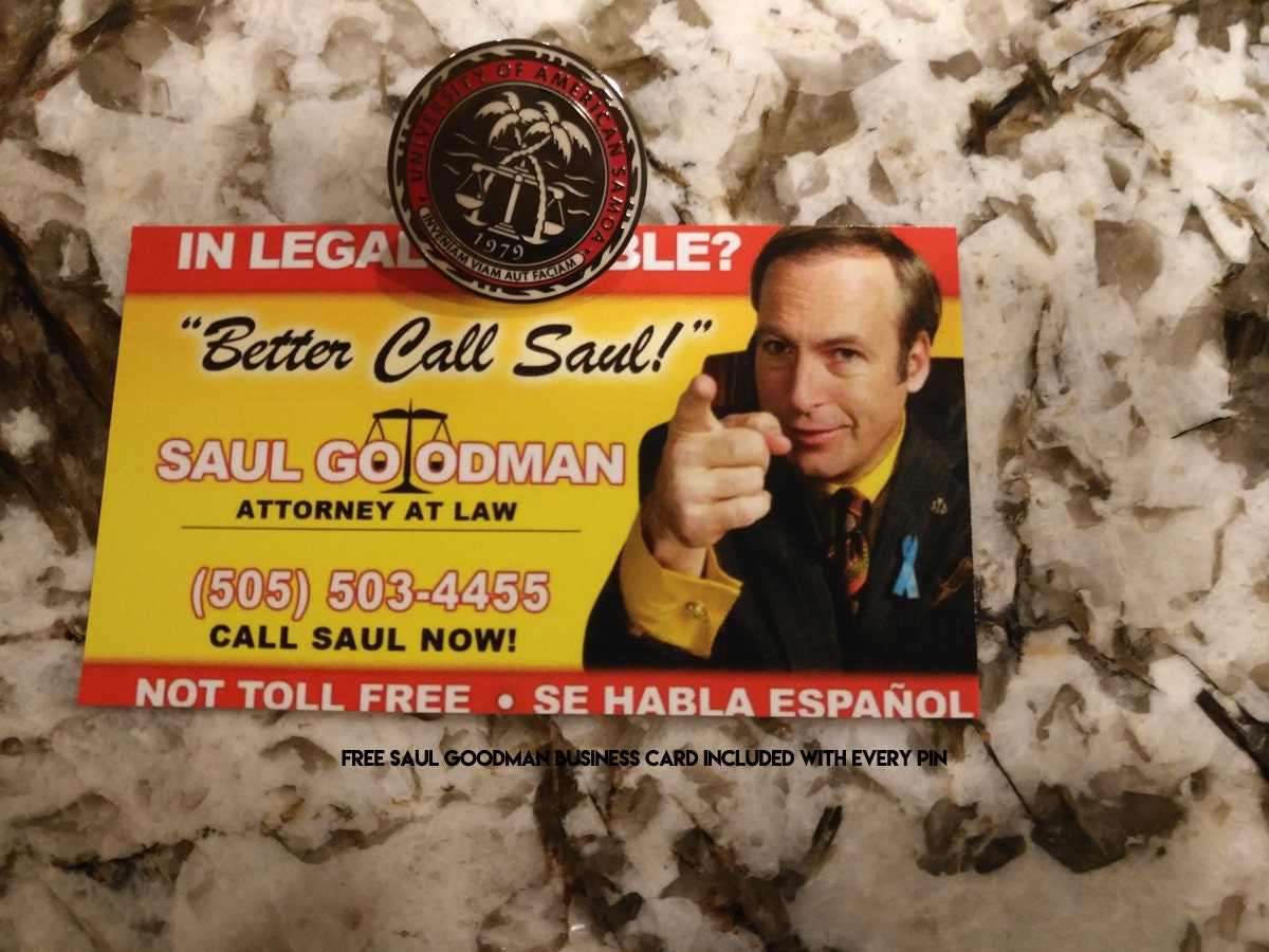 Better Call Saul BB Saul Goodman University of American Samoa - Etsy