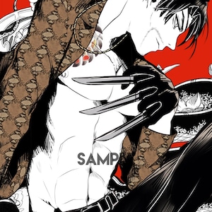 Yakuza Majima Goro 11" x 17" Poster Print (Ryu Ga Gotoku) Majima Print 11X17