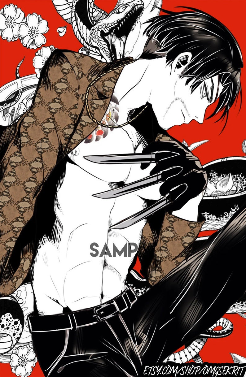 Yakuza Majima Goro 11" x 17" Poster Print (Ryu Ga Gotoku) Majima Print 11X17
