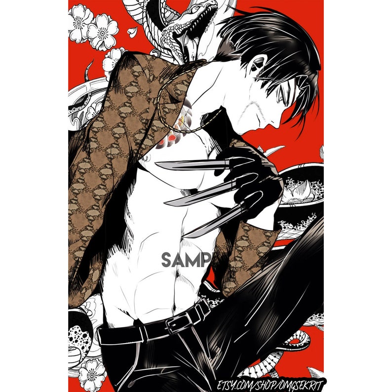 Yakuza Majima Goro 11" x 17" Poster Print (Ryu Ga Gotoku) image 1