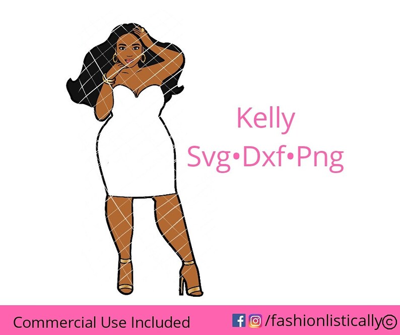 Download Plus Size Woman Svg Svg For Cricut Black Lady Svg Full Body Svg Svg Files For Tshirts African American Woman Svg Clip Art Art Collectibles Shantived Com