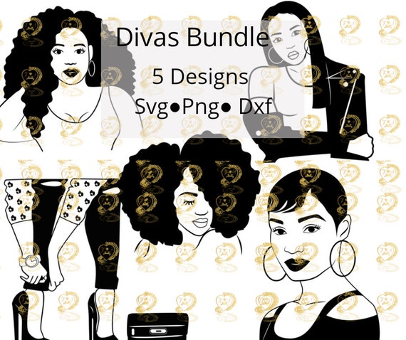 Download African American Woman Svg Natural Hair Svg Black Girl Svg Etsy