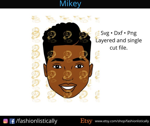 Download Handsome Boy Svg Cute African American Boy Svg Ethnic Svg Etsy