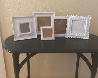 Collection of Vintage White Frames