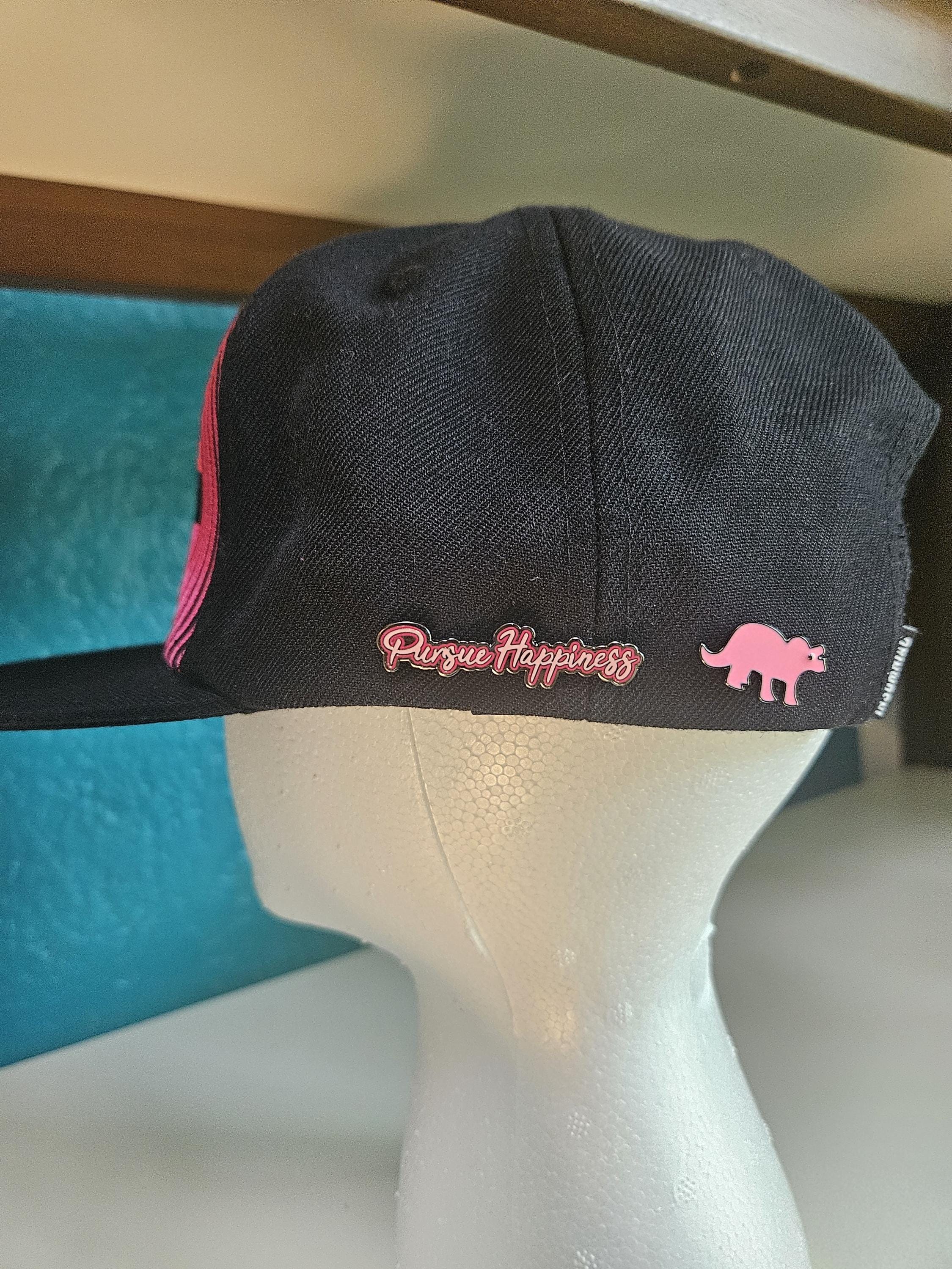 EDC Hat With Pink Enamel Pins - Etsy display picture 1