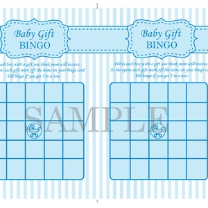 8 Baby Boy Baby Shower Printable Games image 3