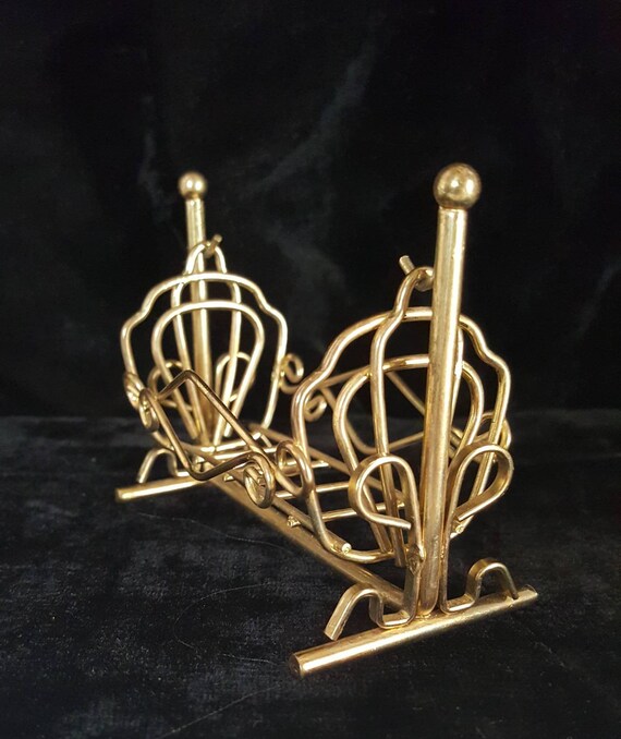 Dollhouse Miniature Brass Swinging Baby Crib Etsy