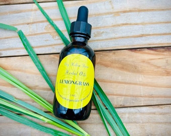 Lemongrass Oil | organic herb | moisturizer | body oil | face oil |