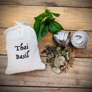 Organic Thai Basil | Dried Herb | Tea | Culinary