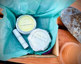 For the Gardener Gift Set | customizable | natural skincare