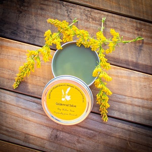 Goldenrod Herbal Salve | small batch salve | organic goldenrod