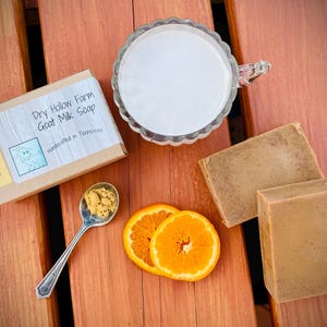 Orange Ginger Goat Milk Soap