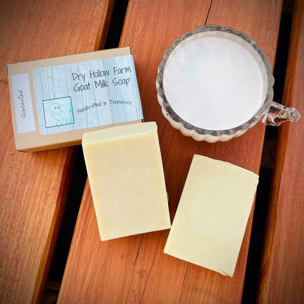 Unscented Goat Milk Soap