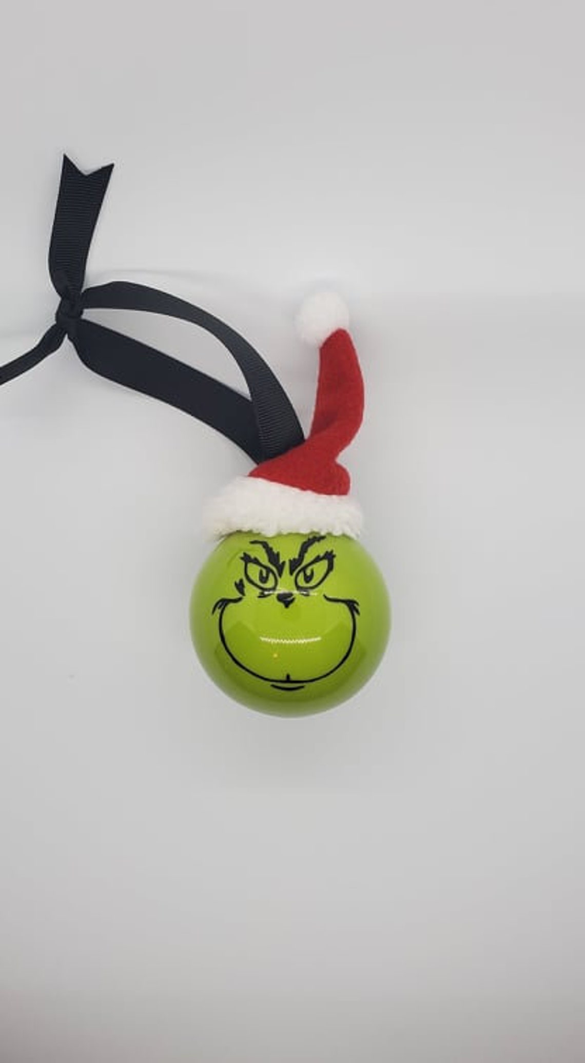 Grinch Inspired Ornament Christmas Decoration Christmas Ball - Etsy