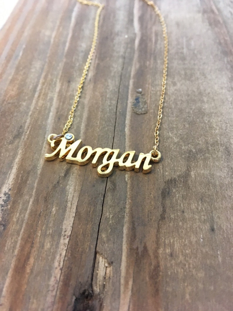 Morgan Necklace in Gold or Silver