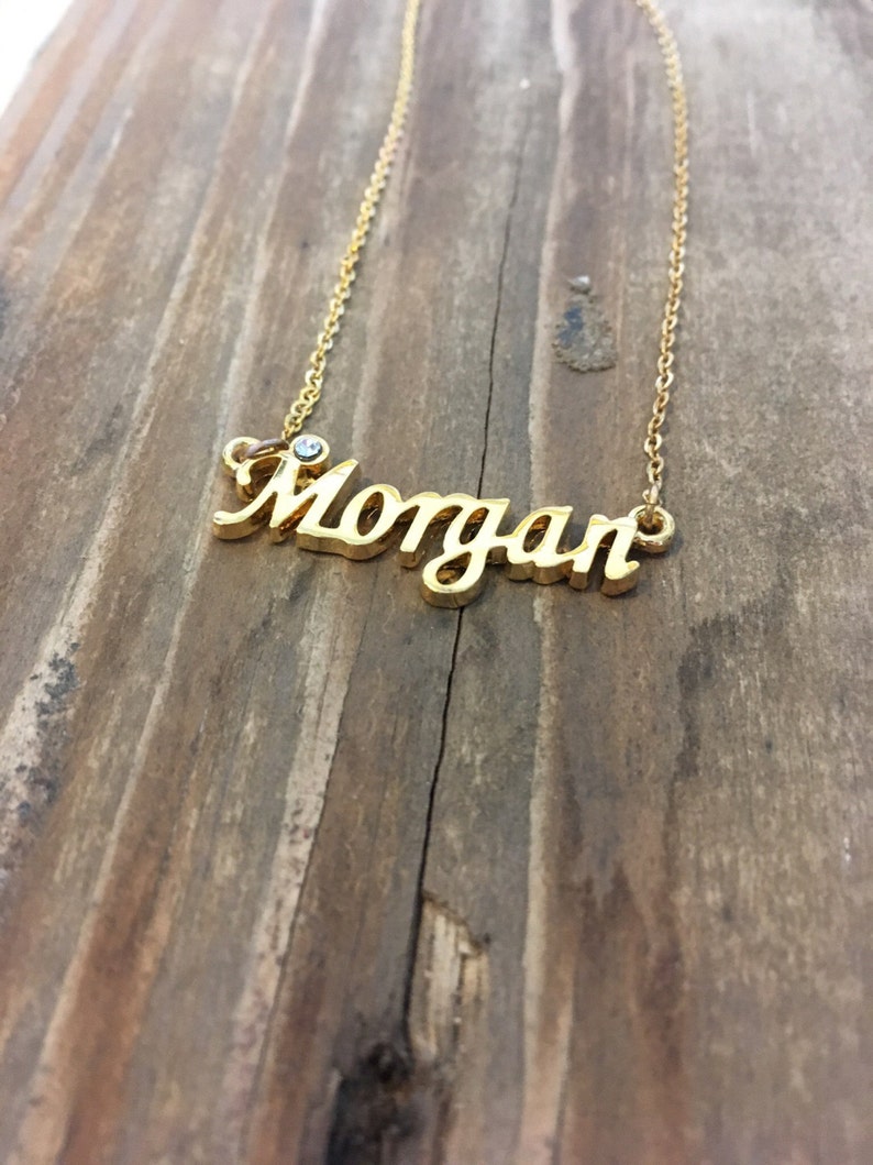 Morgan Necklace in Gold or Silver